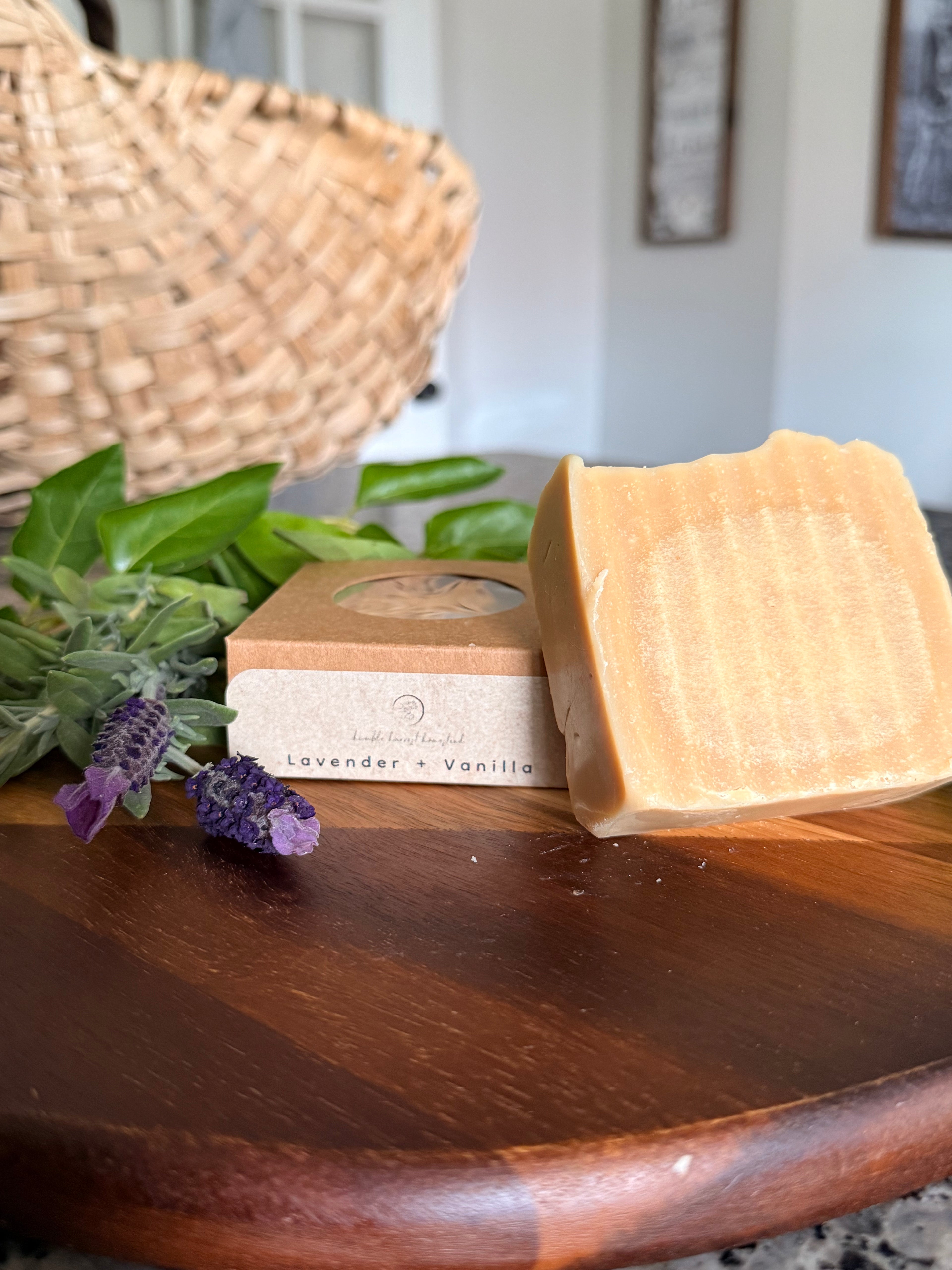 Lavender - Vanilla - Honey - Goats Milk Soap